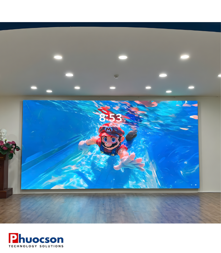 MÀN HÌNH LED P2.5 - TRƯỜNG MẦM NON 20/10 ĐÀ NẴNG